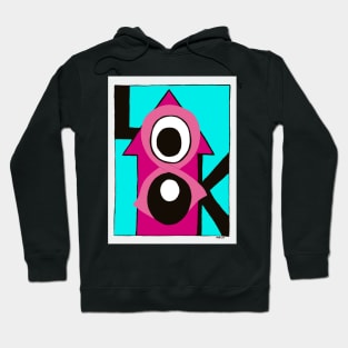 Look up pink ribbon Hoodie